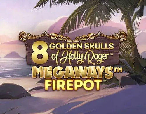 8 Golden Skulls of Holly Roger Megaways