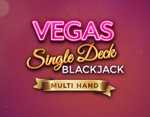 Multi Hand Vegas Single Deck Blackjack Switch